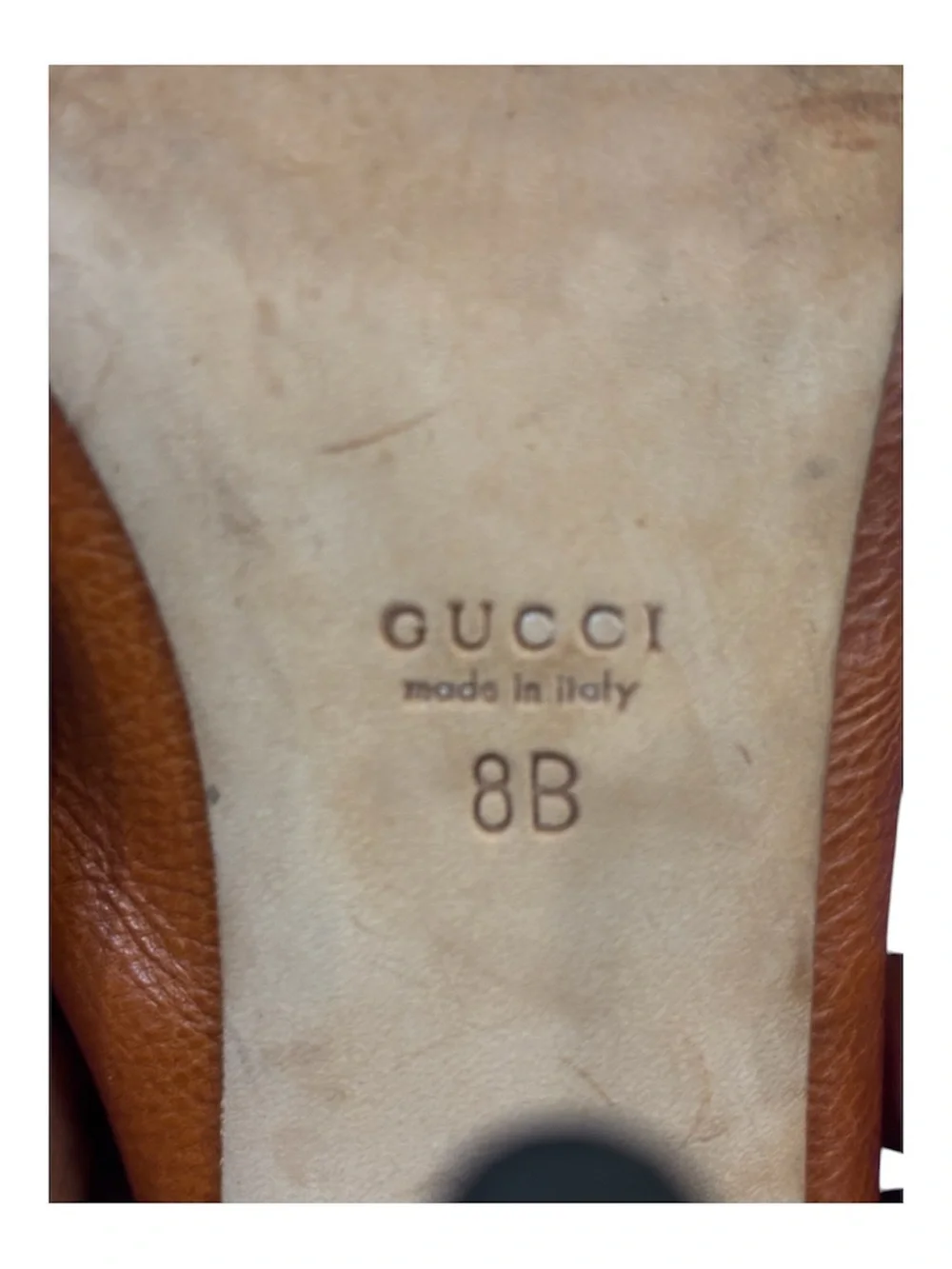 Gucci designer slingback